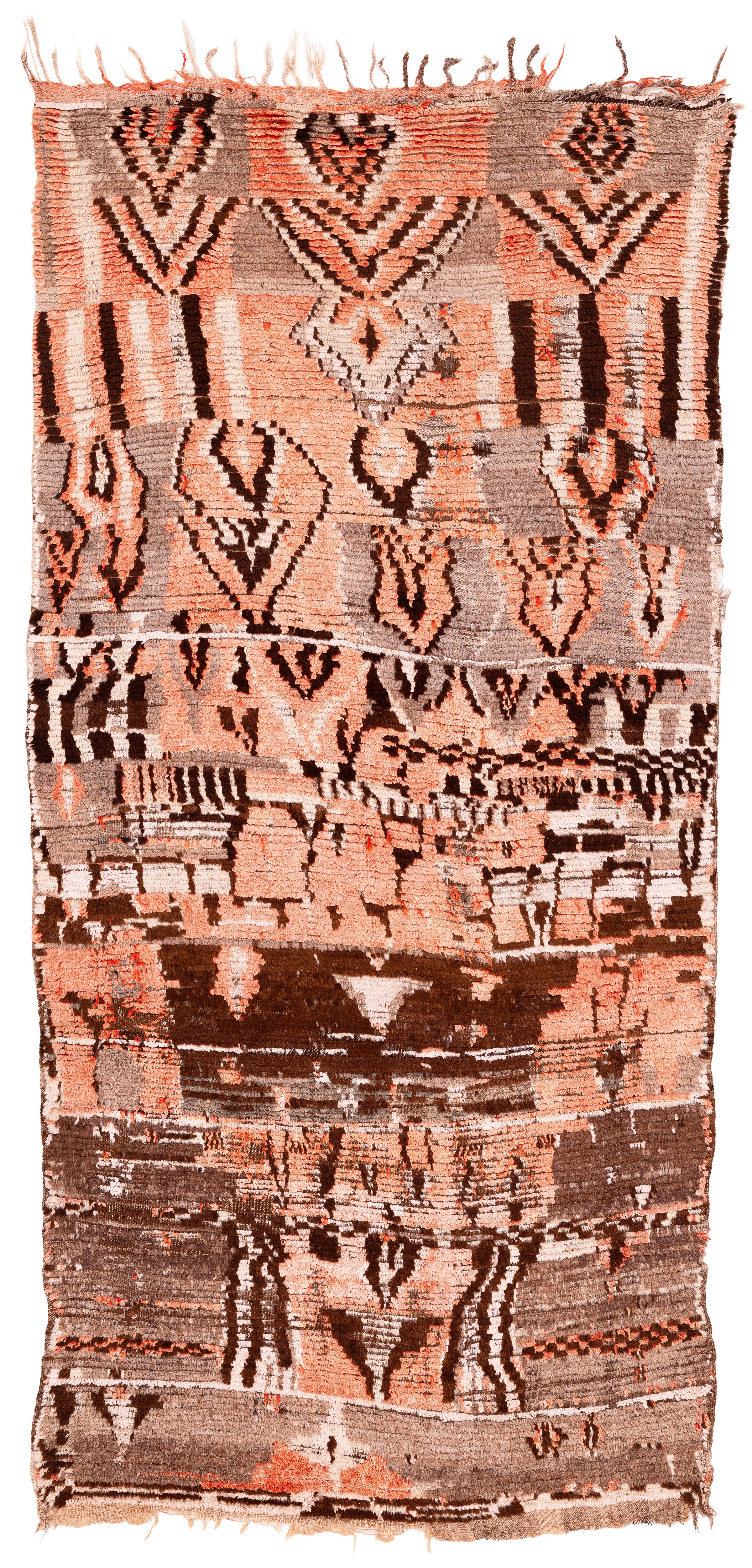 Vintage Moroccan Rug - Osric | 4'9" (W) x 10'7" (L)