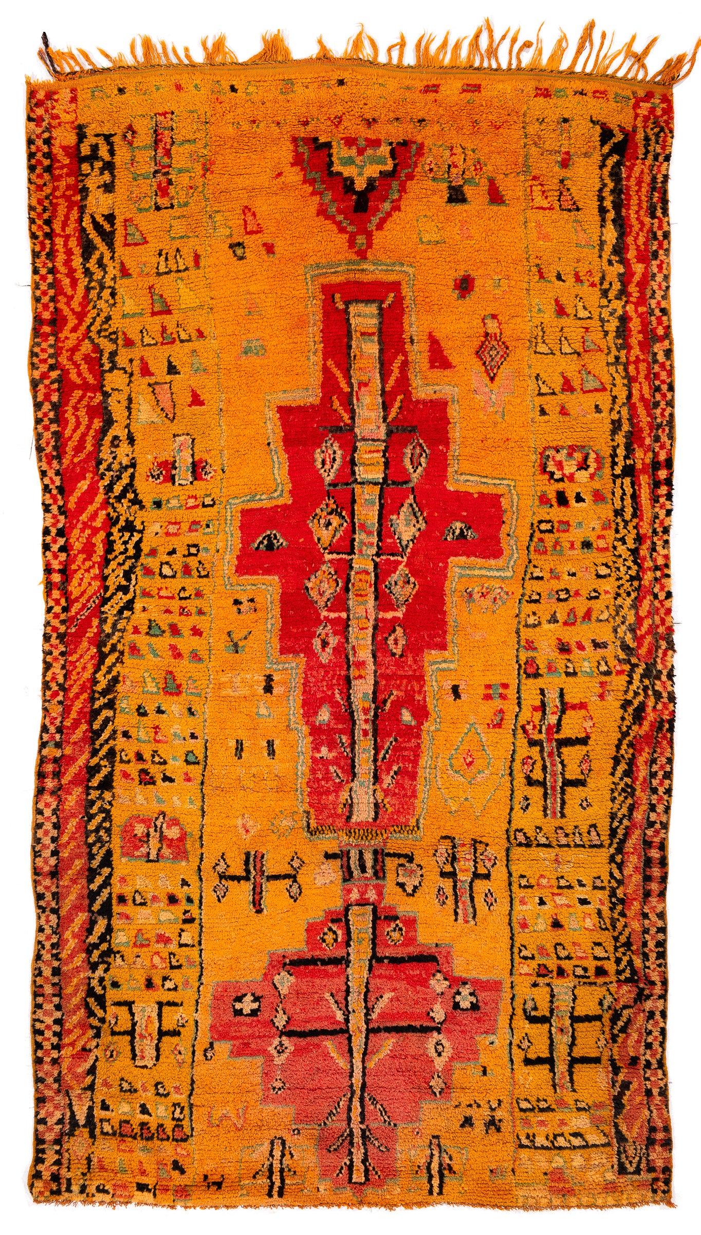 Vintage Moroccan Rug - Ronaldo | 5'1" (W) x 9'5" (L)