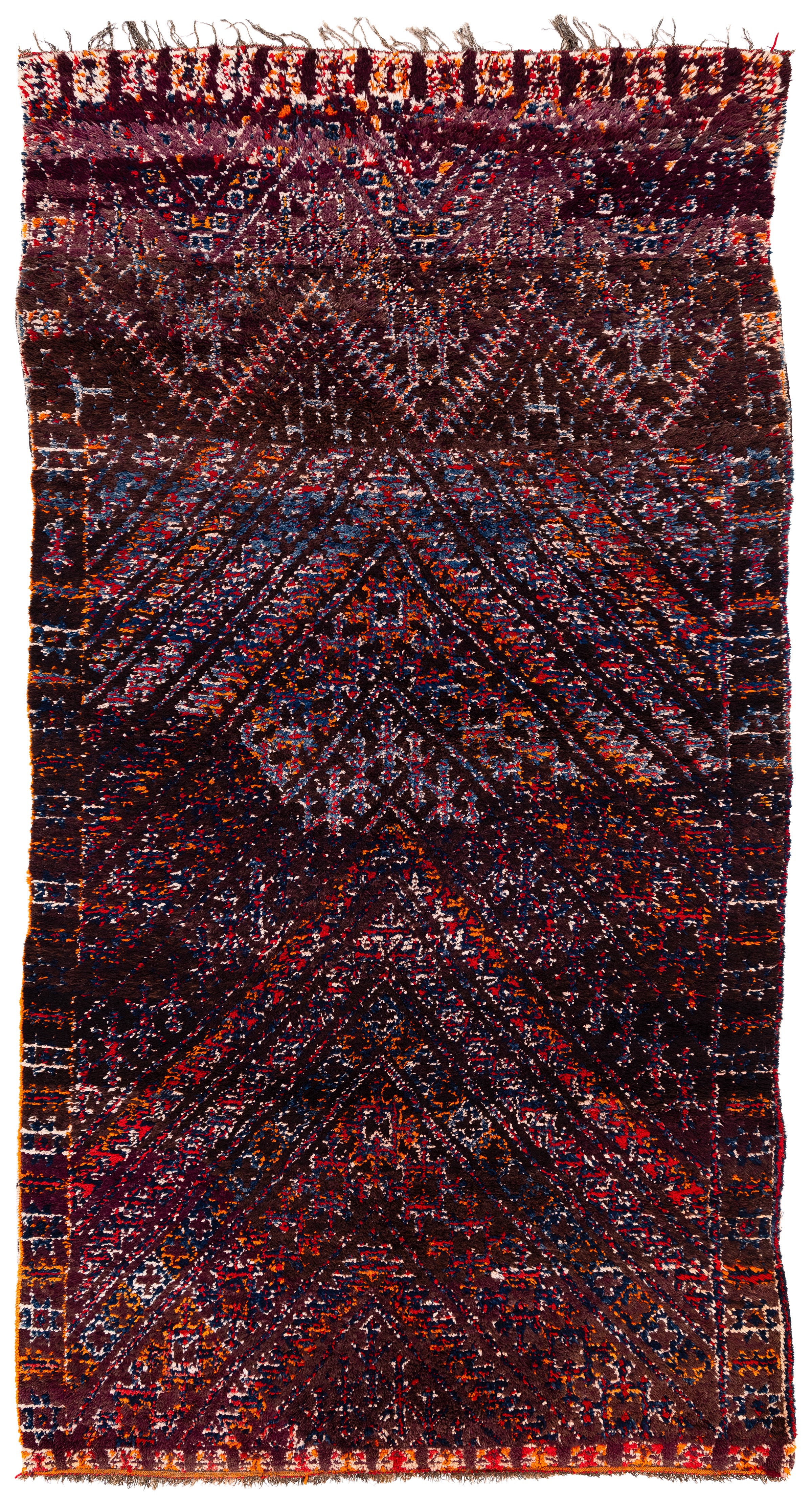Vintage Moroccan Rug - Oberon | 6'9" (W) x 13' (L)