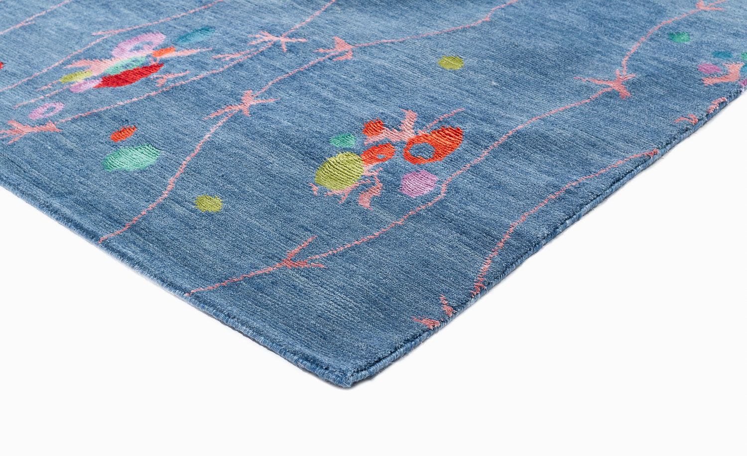 Japanese Vine Dark Indigo | 10' (W) x 14' (L)