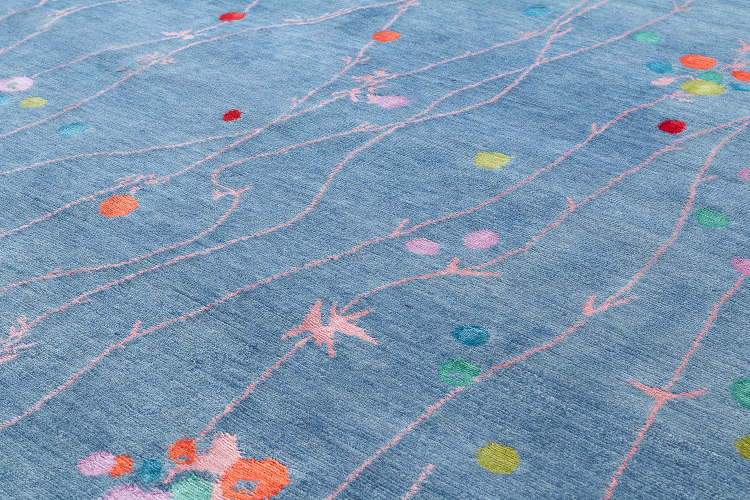 Japanese Vine Dark Indigo | 10' (W) x 14' (L)