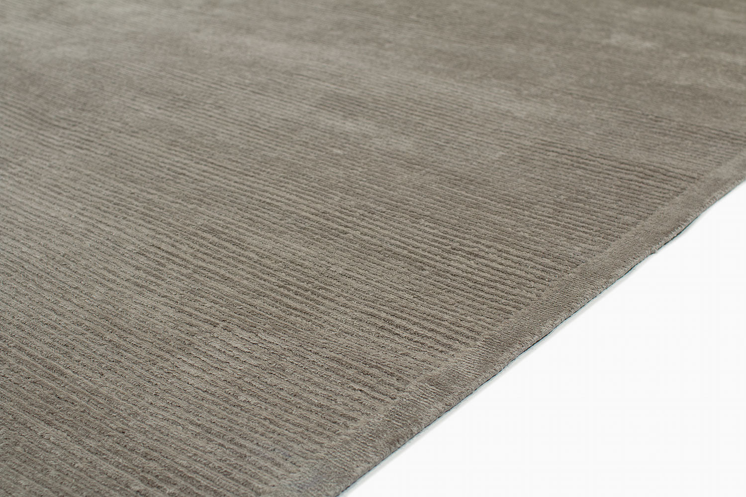 Corduroy Silver with Silk Border