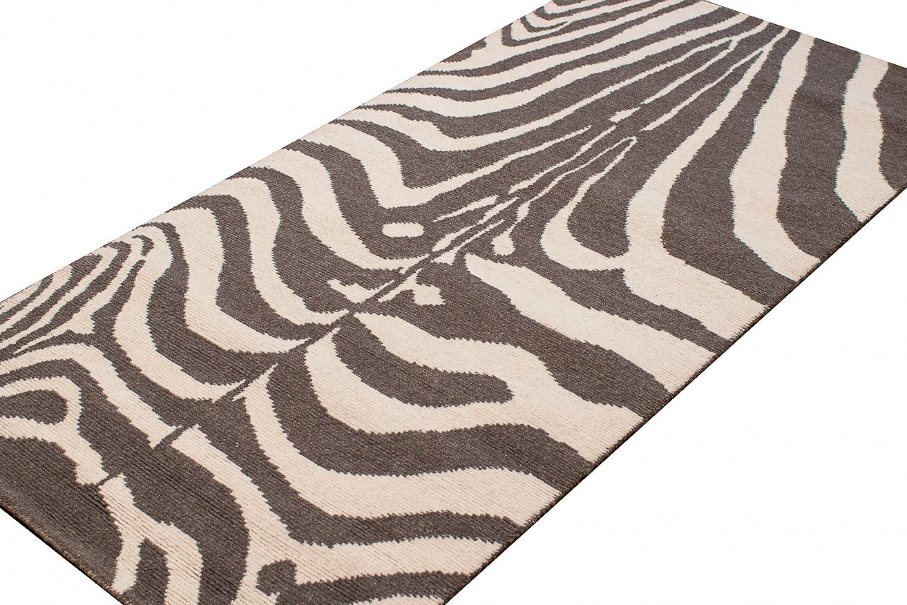 Zebra Grey | 3' (W) x 6' (L)