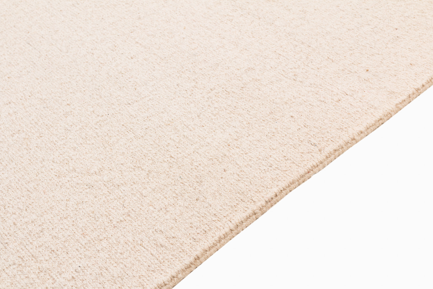 Cream Wool Sumak II | 10'2" (W) x 14'1" (L)