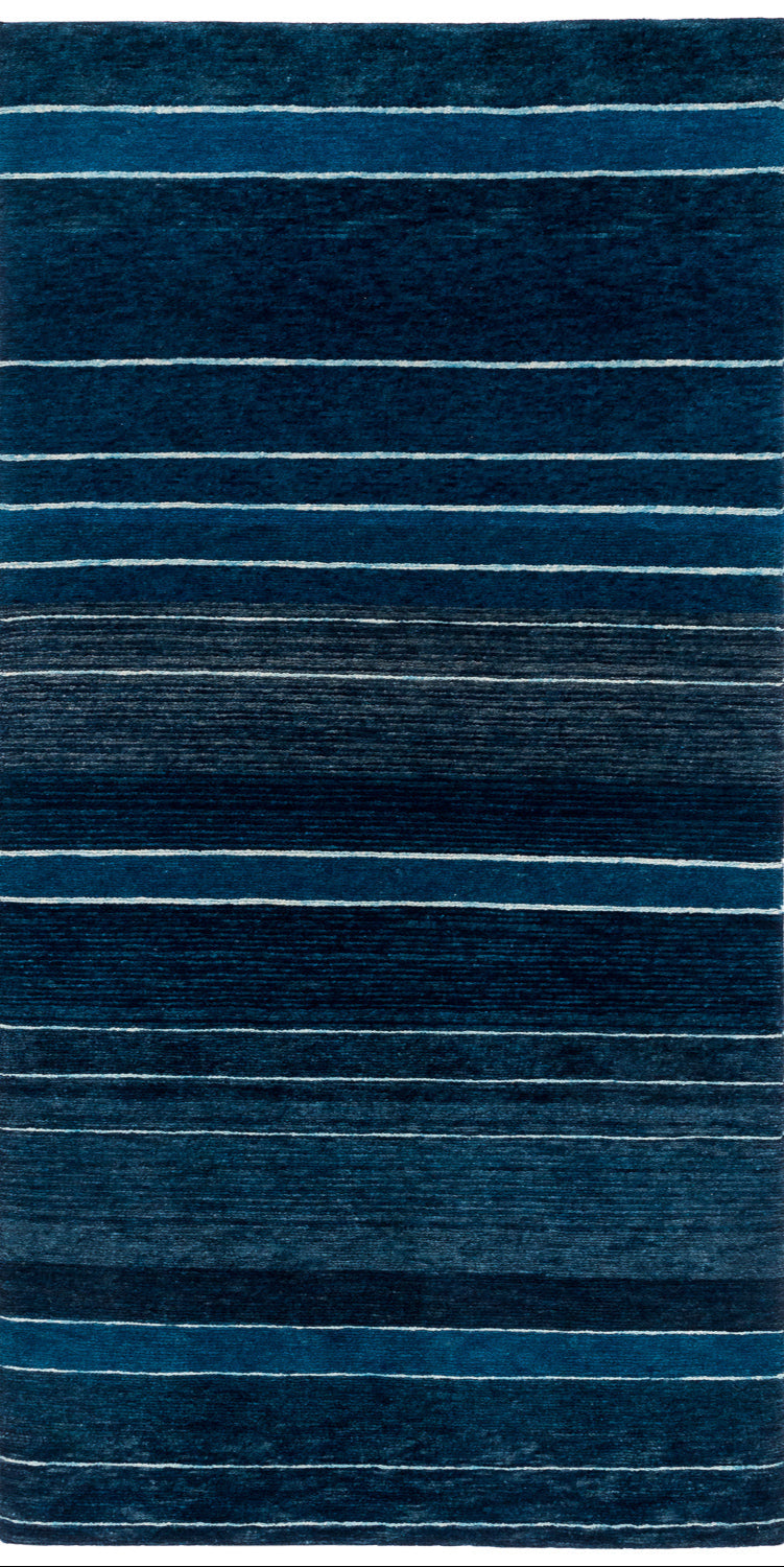 Indigo Stripes | 3' (W) x 6' (L)