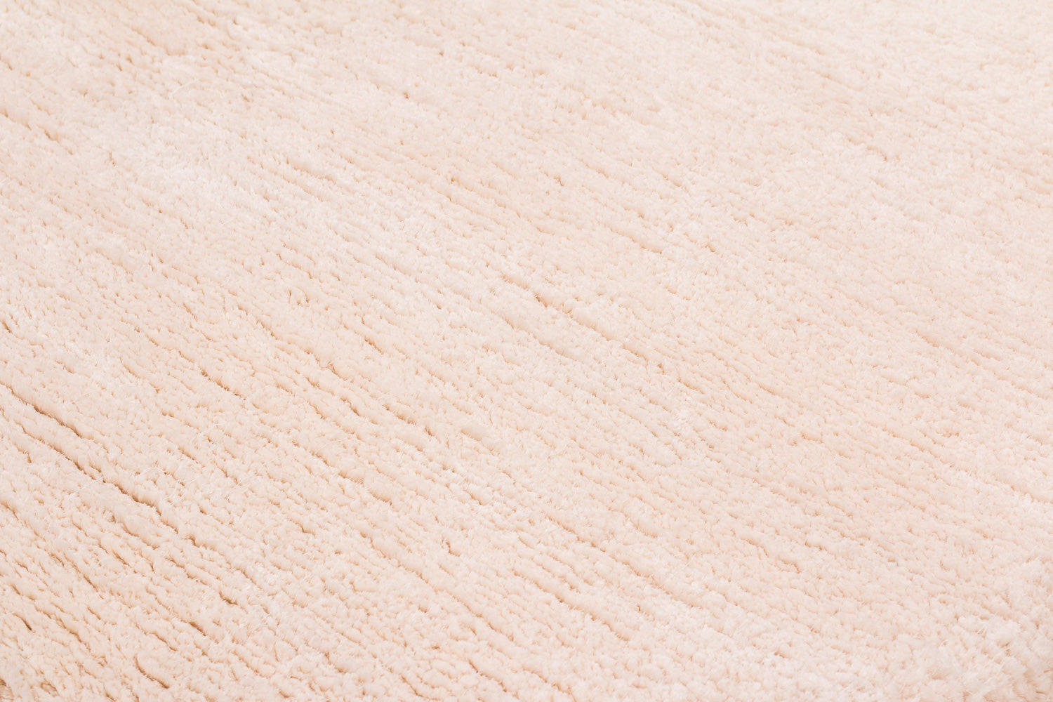 Round Cream Silk Shag | 4’5” (W) x 4’6” (L)