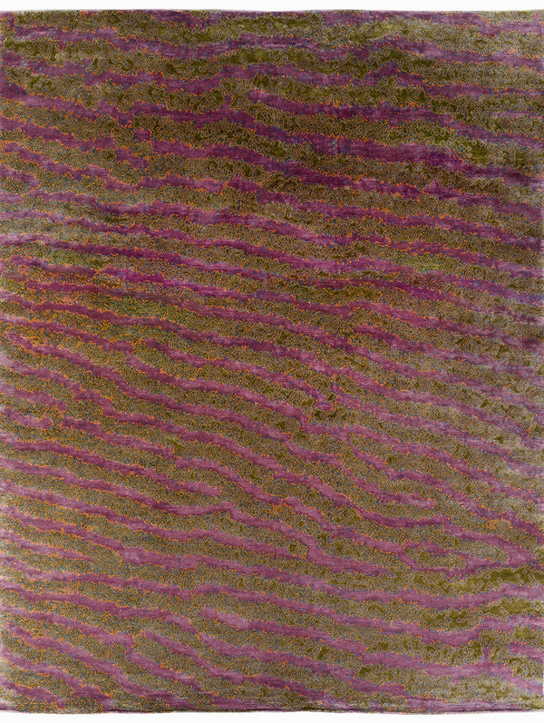 Fishskin Violet | 9' (W) x 12' (L)