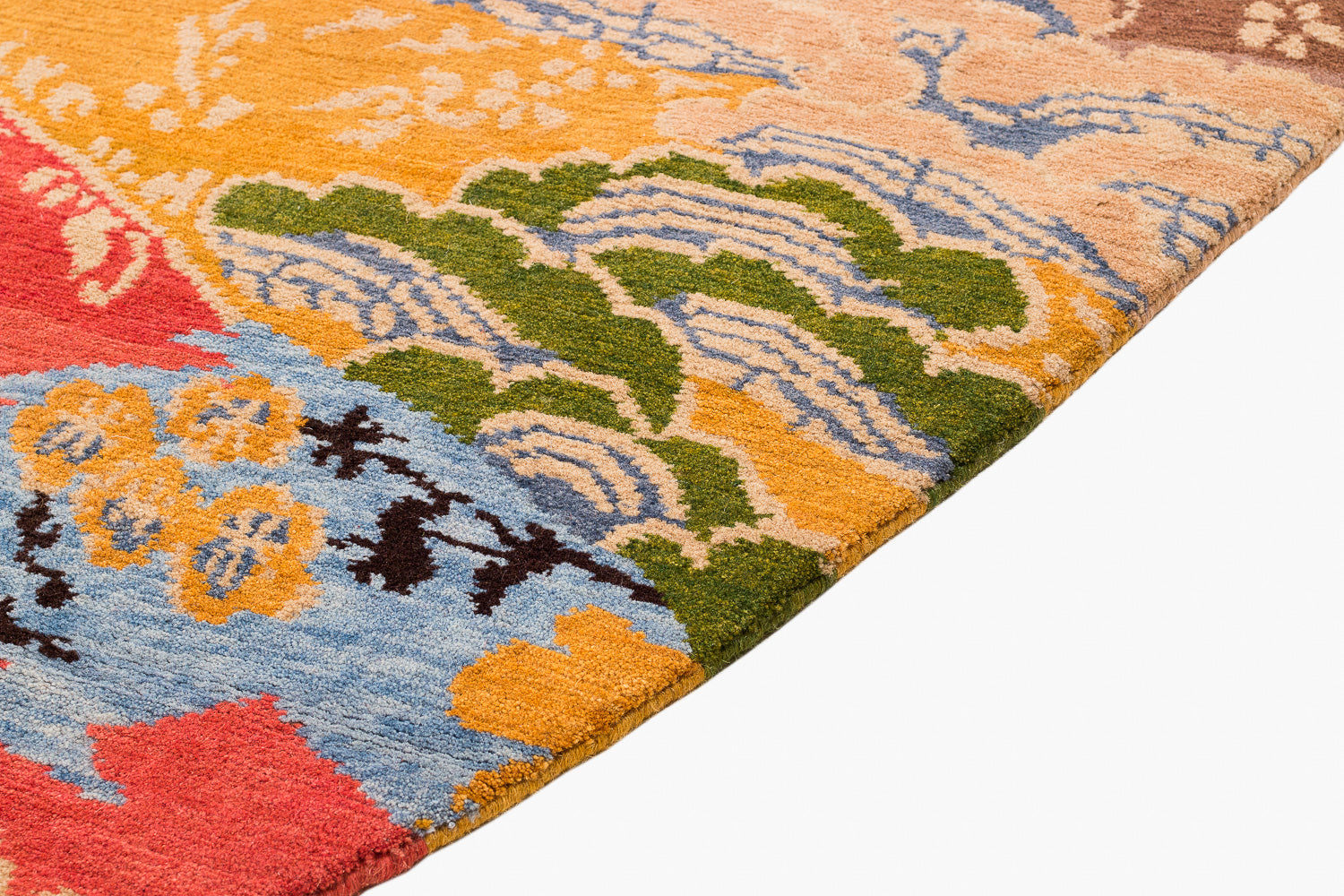 Mountain Blossom Autumn Oval | 9' (W) x 12' (L)