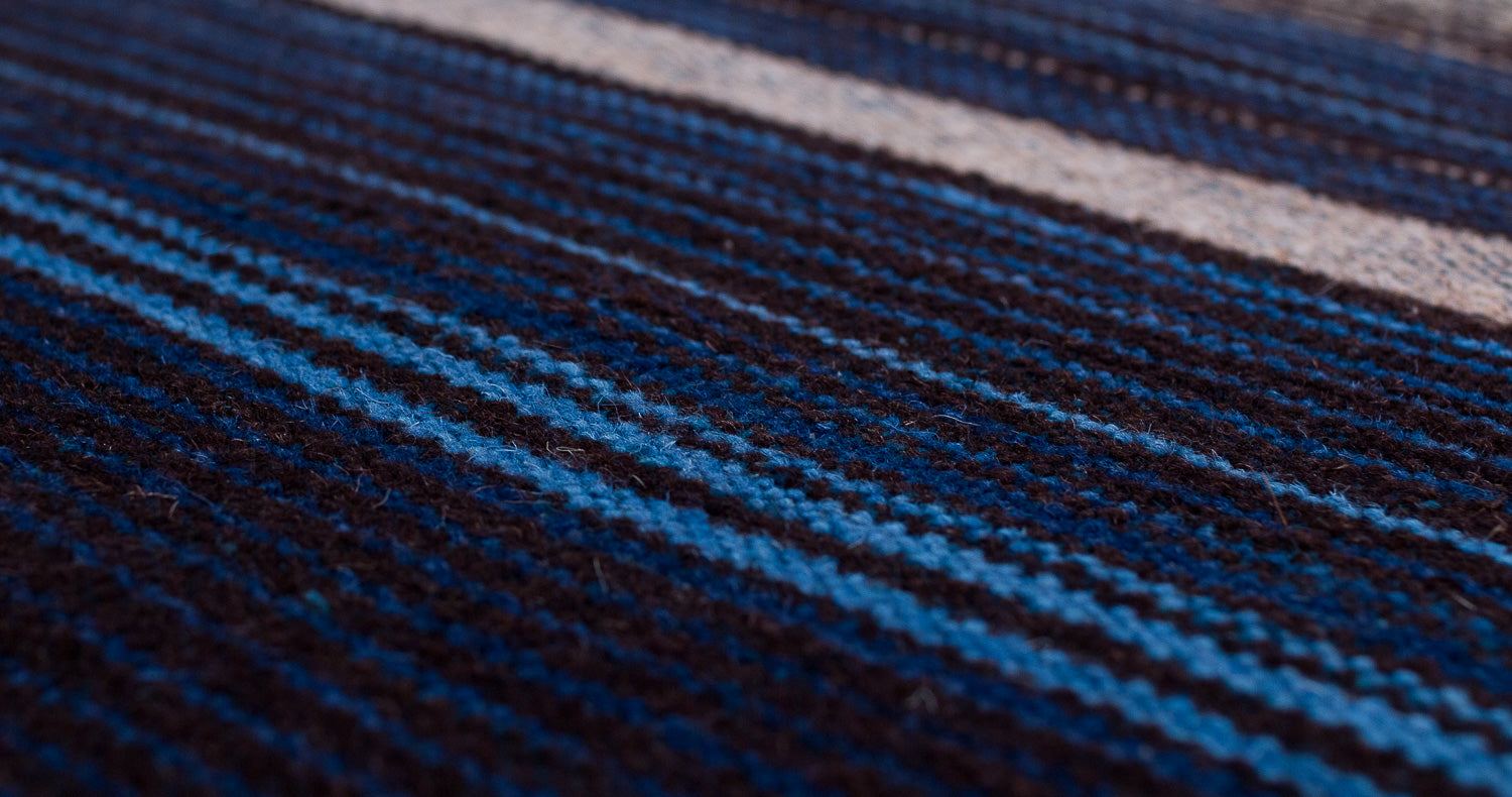 Paros With Indigo Dye | 10'2" (W) x 14'4" (L)