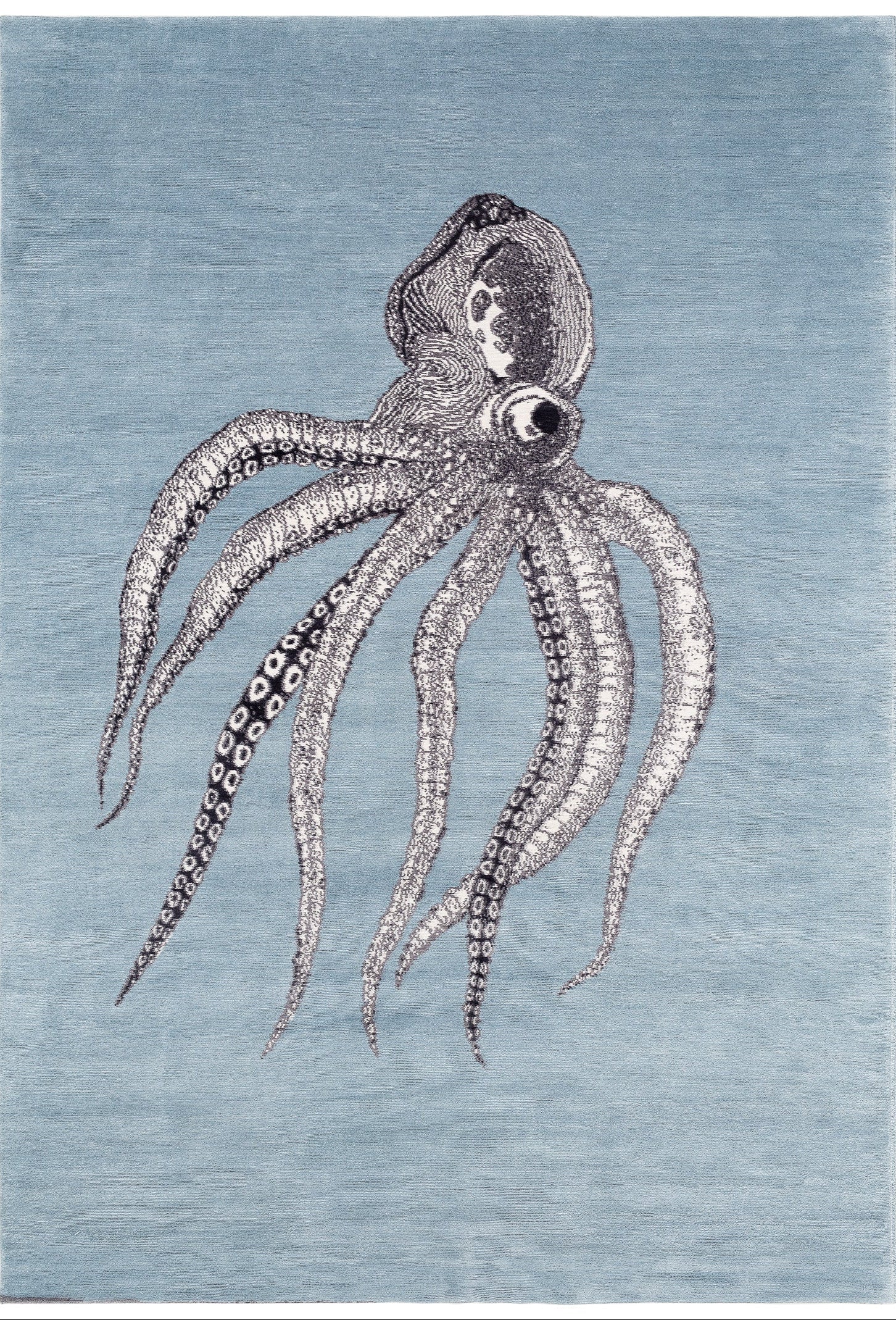 Inky Water | 6'2" (W) x 8'11" (L)