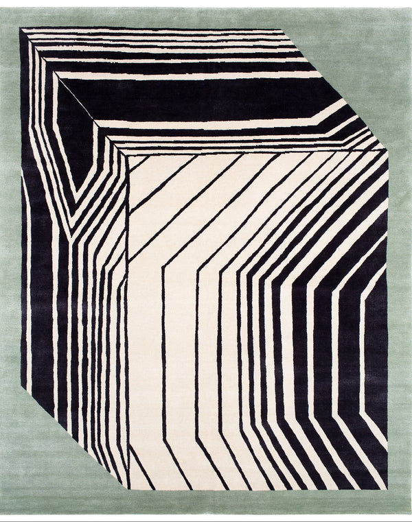 Deco Polygon | 6'7" (W) x 8'1" (L)