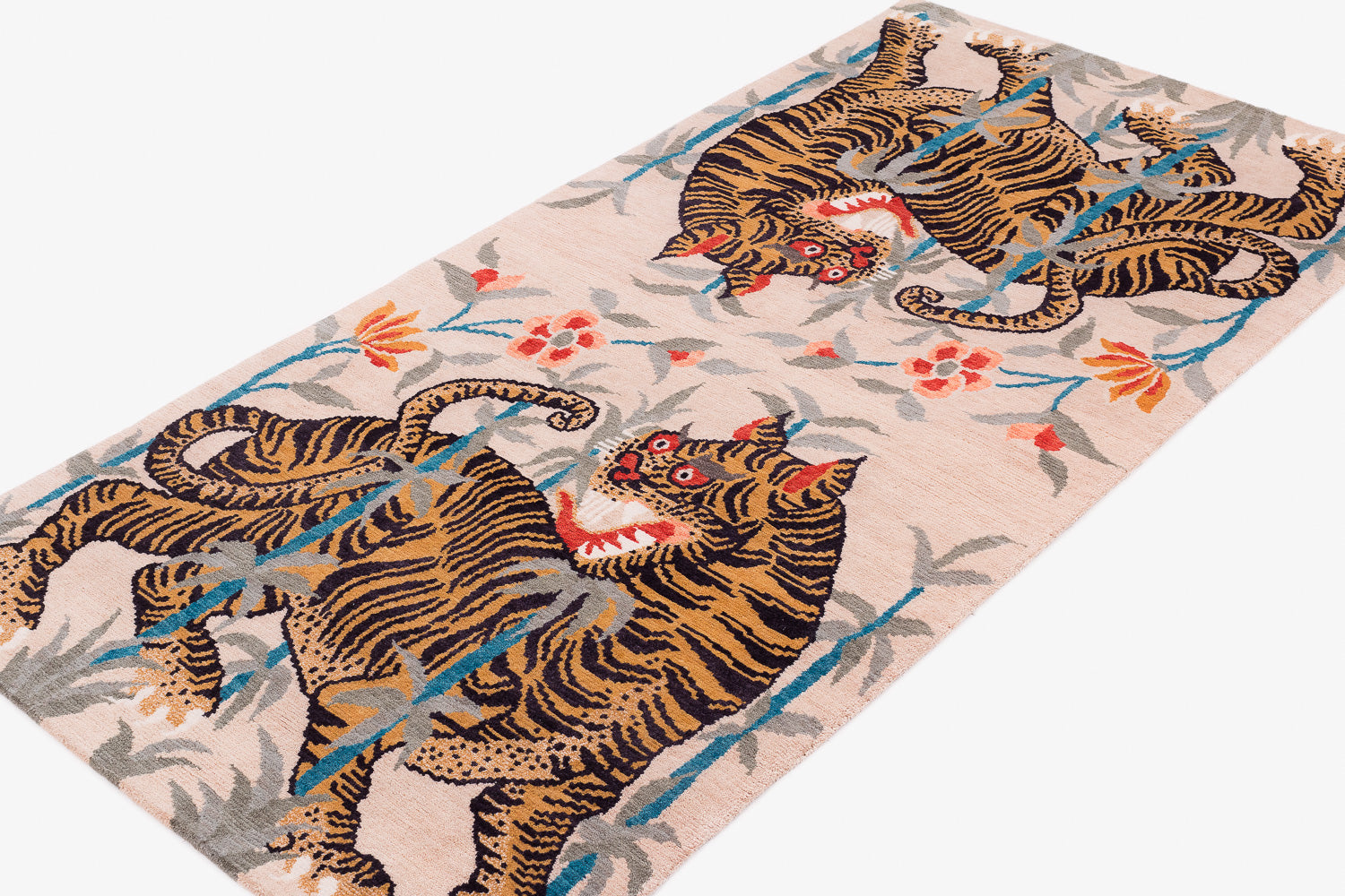 Two Tigers | 3' (W) x 6' (L)