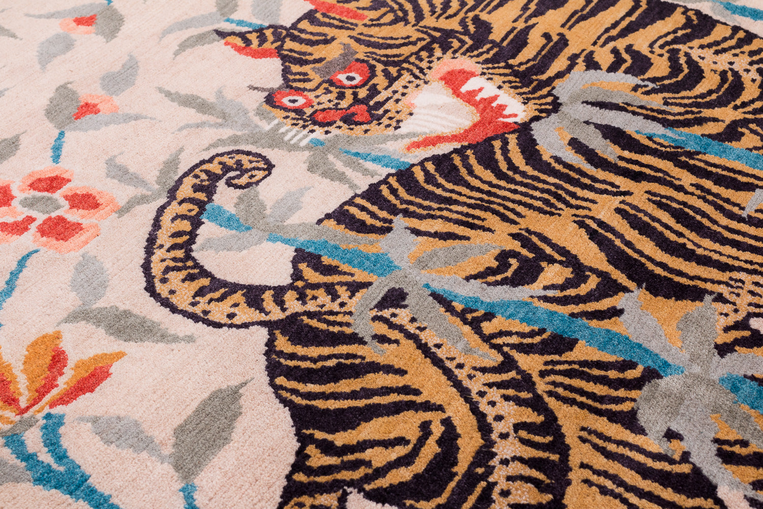 Two Tigers | 3' (W) x 6' (L)