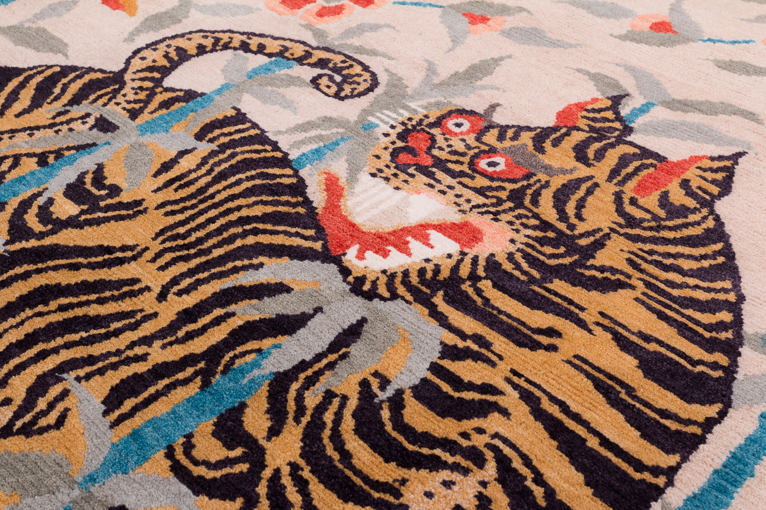 Two Tigers | 3' (W) x 6' (L)