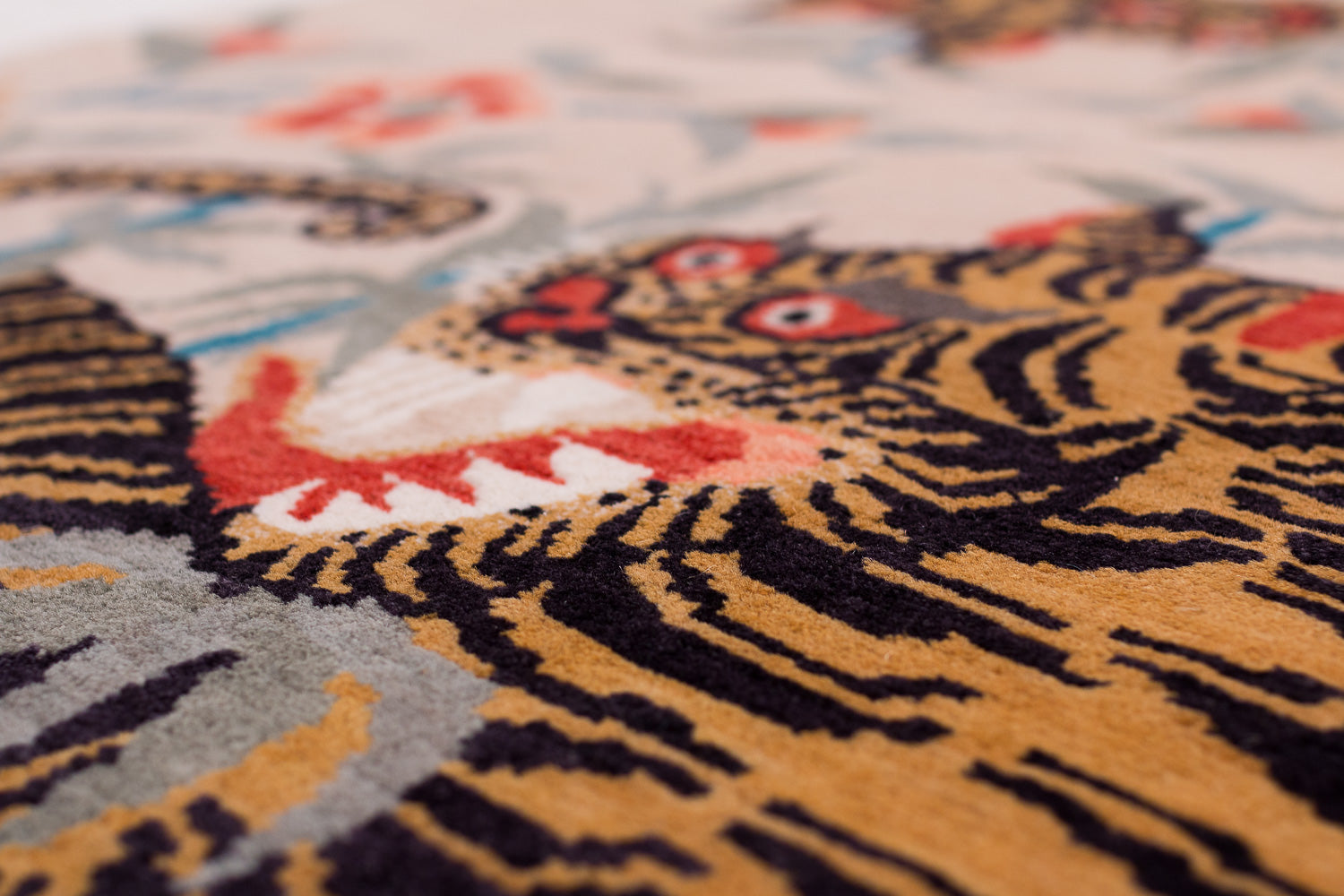 Two Tigers | 3' (W) x 6' (L)