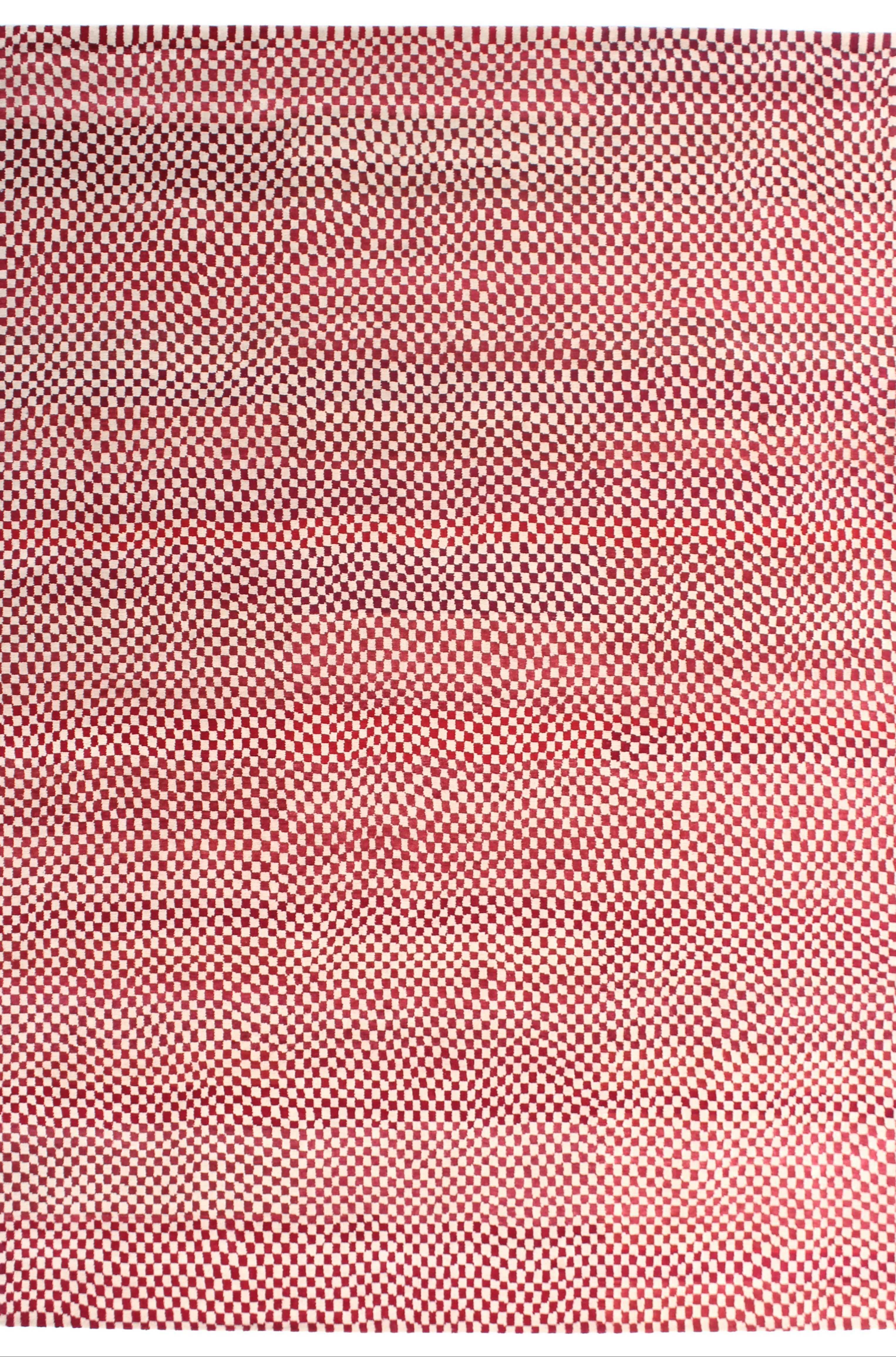 Red Checkerboard | 9' (W) x 12' (L)