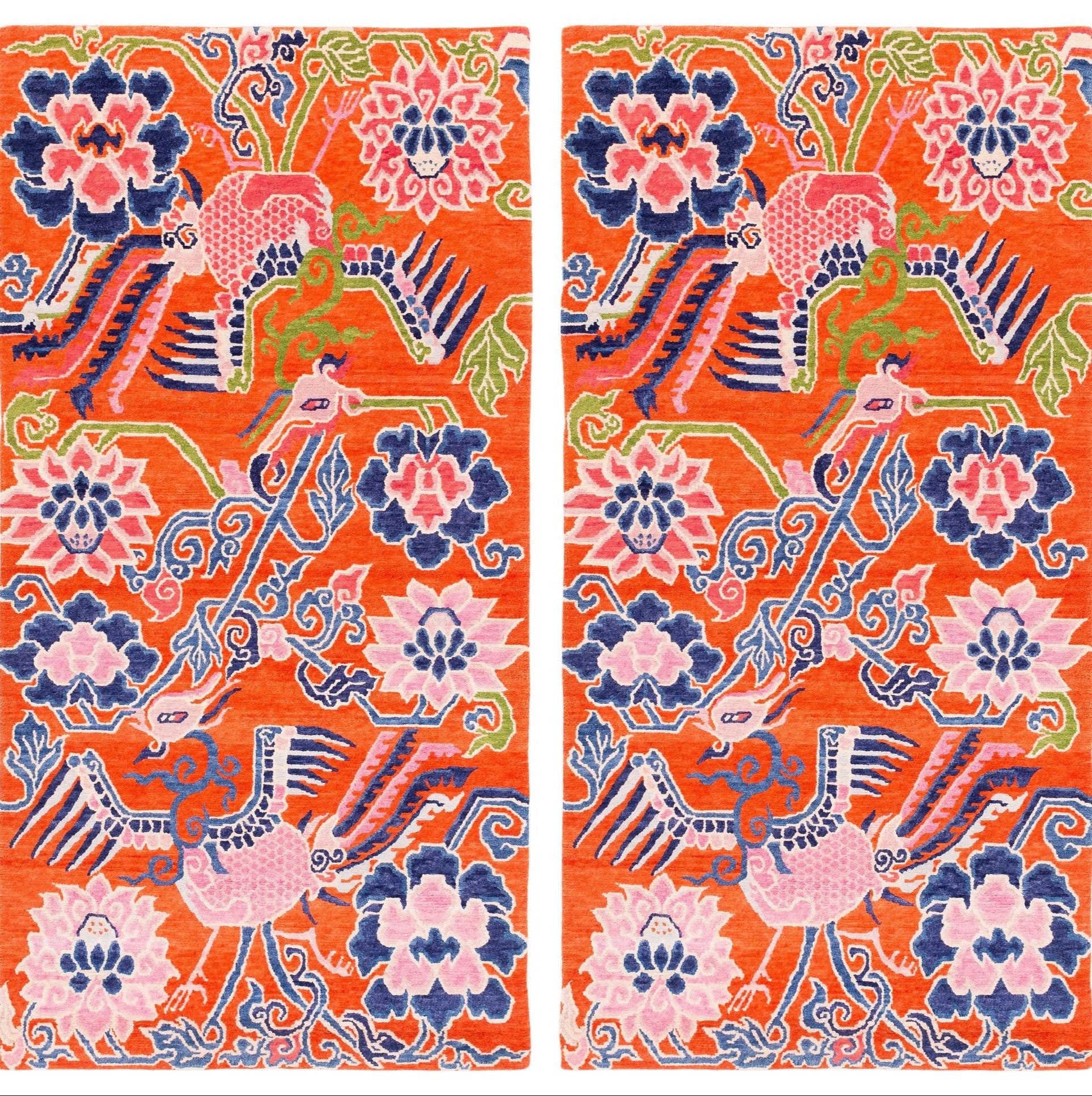 Lotus Garden II | 3' (W) x 6' (L)