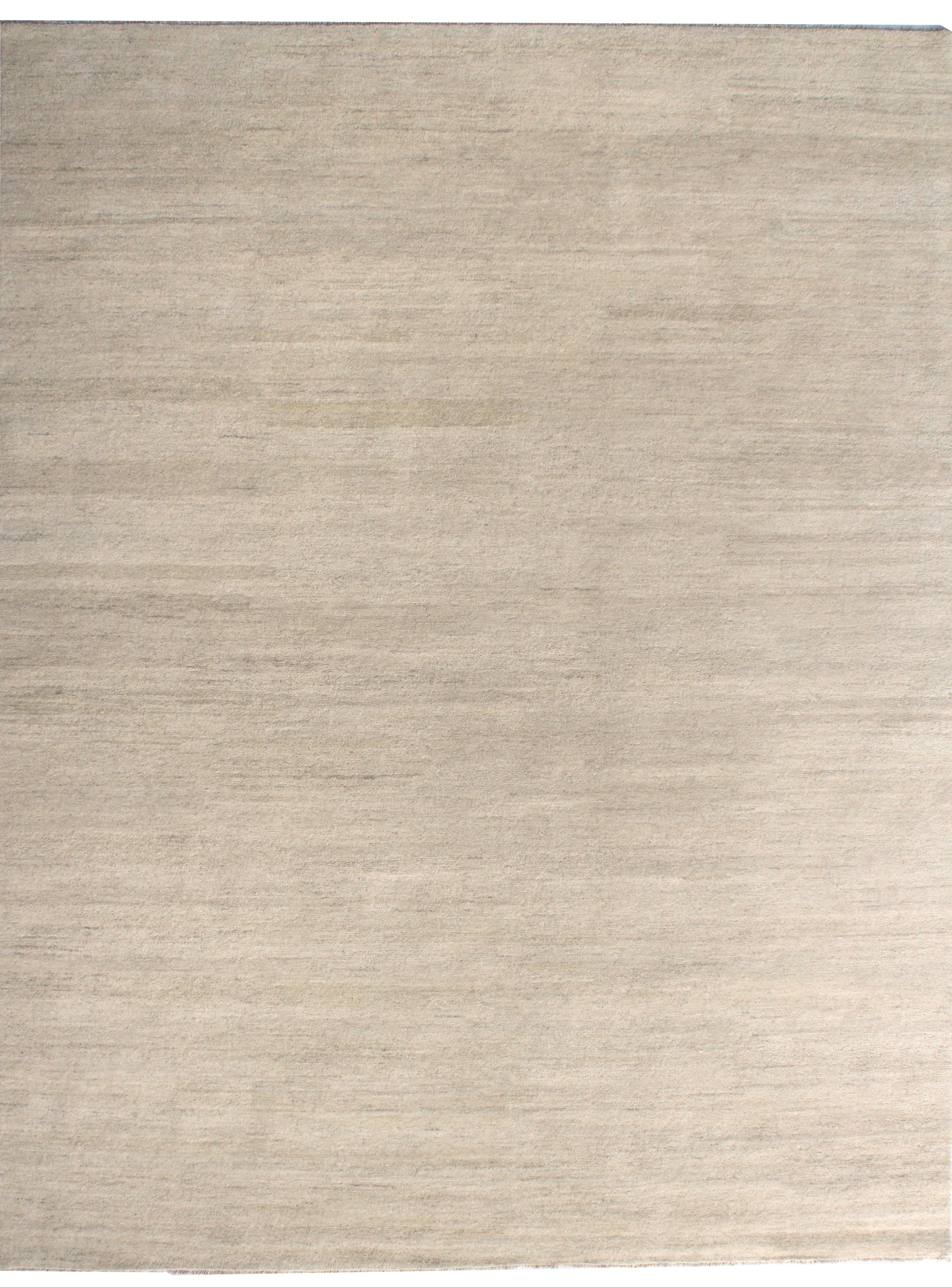 Cream Solid Wool | 10' (W) x 14' (L)