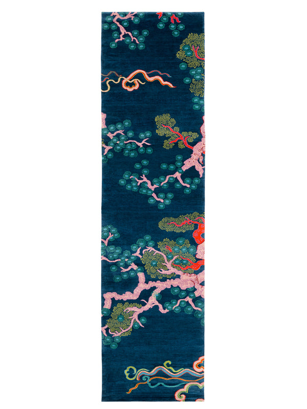 Tree and Cloud Runner | 3'1" (W) x 14'2" (L)