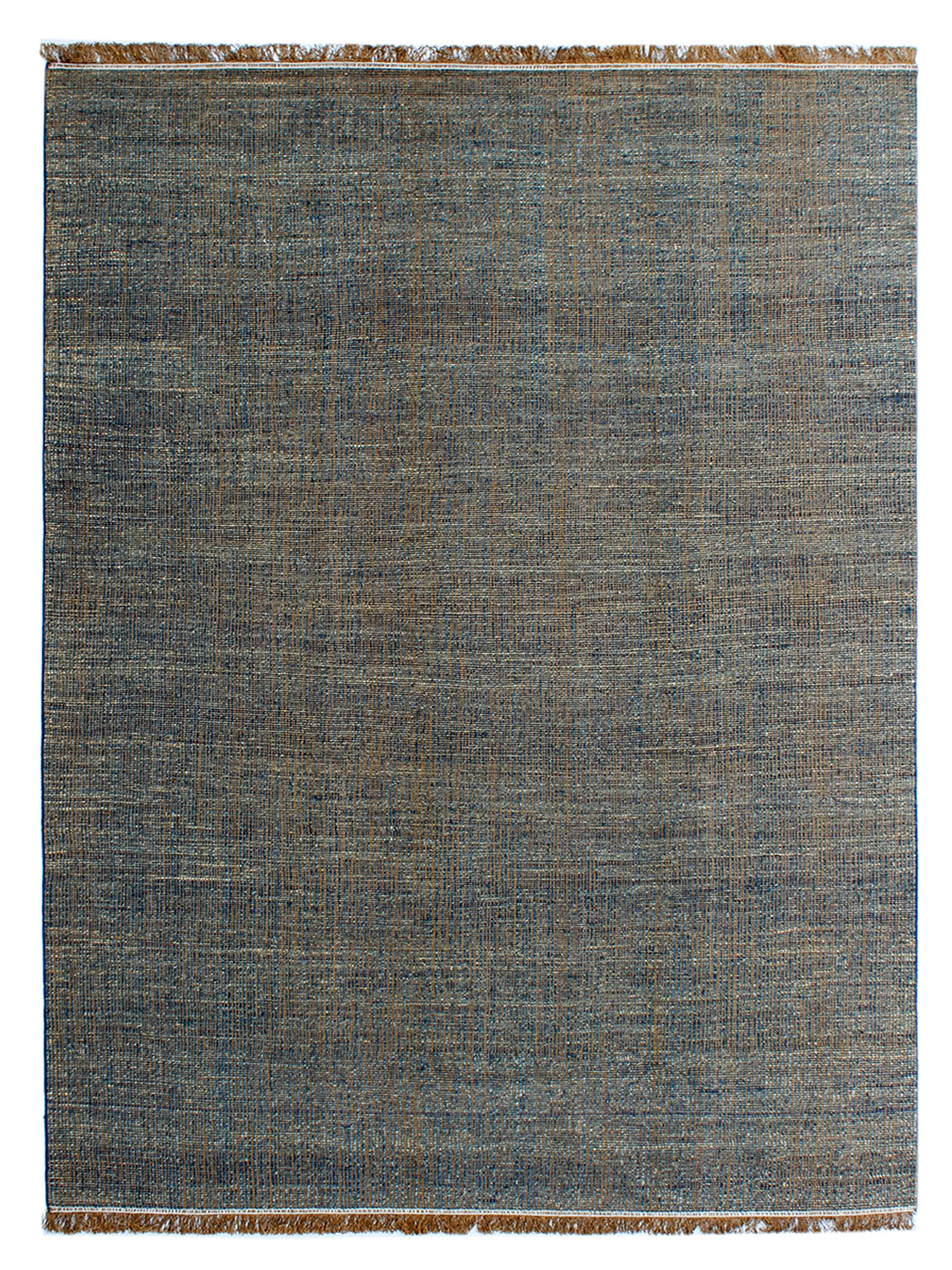 Blue Palm Beach With Fringe | 10' (W) x 14' (L)